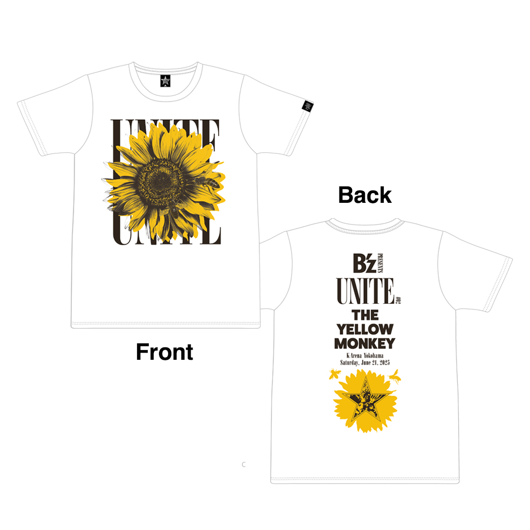 【新品】【希少XLサイズ】【B'z✖ザ・イエロー・モンキー】【UNITE】 新品】【希少XLサイズ】【B'z✖ザ・イエロー・モンキー】【UNITE